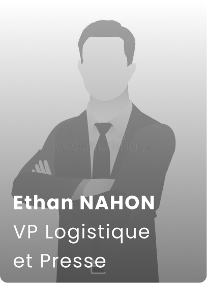 Ethan NAHON - VP Logistique et Presse